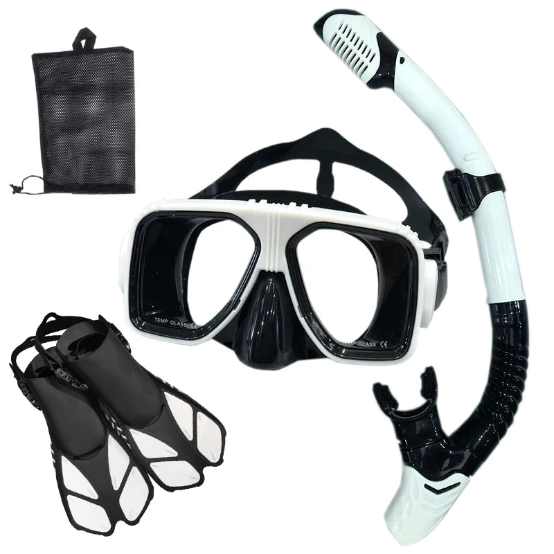 Scuba Diving Set with Mesh Gear Bag