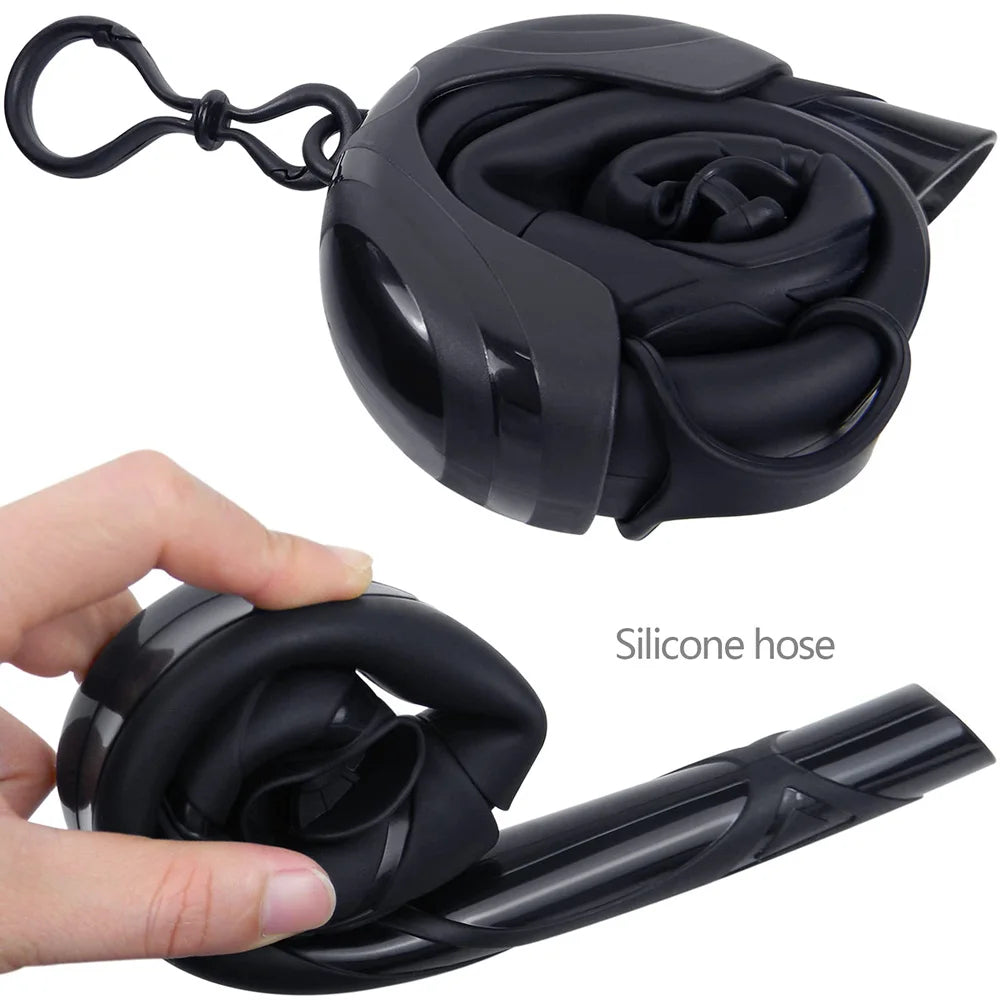 Foldable Soft Silicone Diving Snorkel