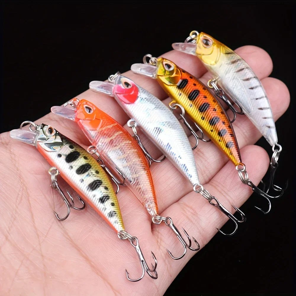 Fishing Lures Jerkbaits 5pcs 58MM 5.1G Mini Japan Model