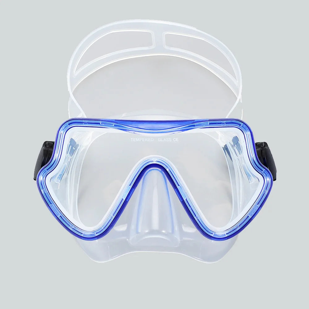 Snorkeling Diving Mask Anti-Fog with Nose Cover