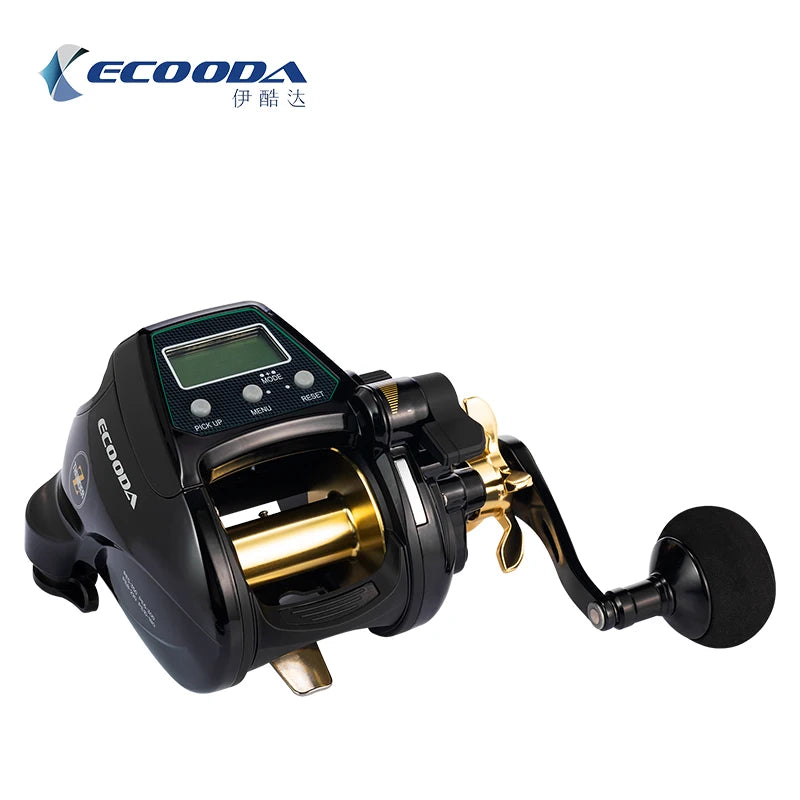 ECOODA-EZH 5000 Electric Fishing Reel, Saltwater, 12V DC, 15-22kg Drag Power Sea