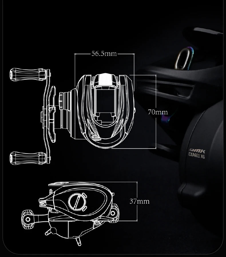 Ultralight Baitcasting Reel