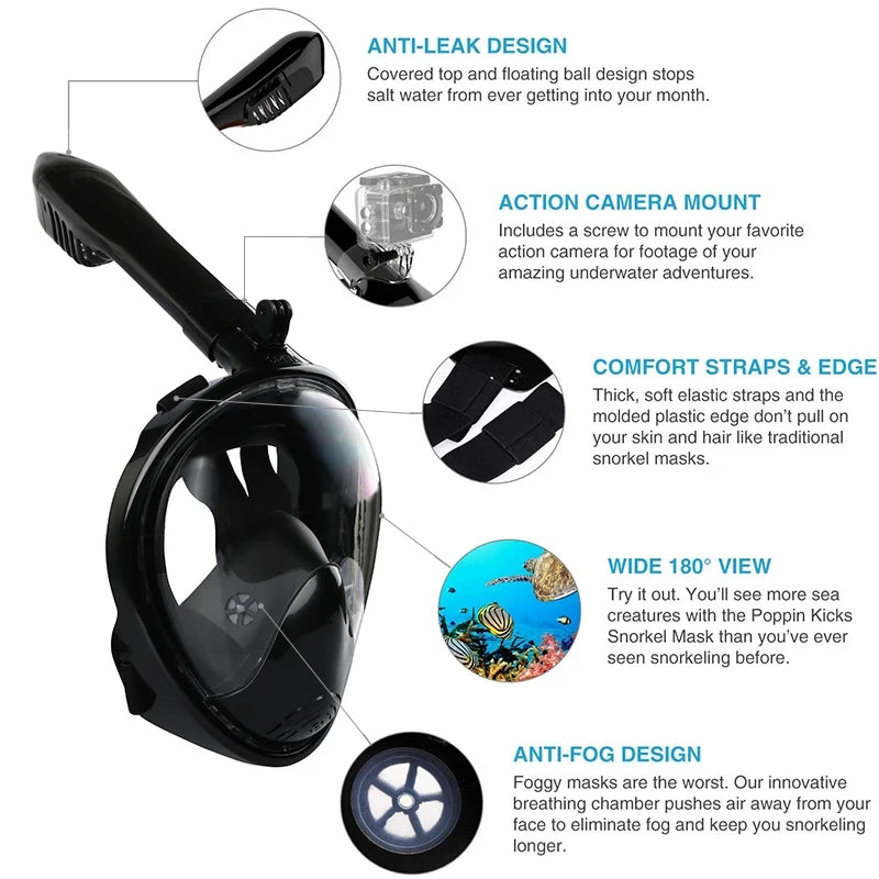 Snorkeling Diving Mask