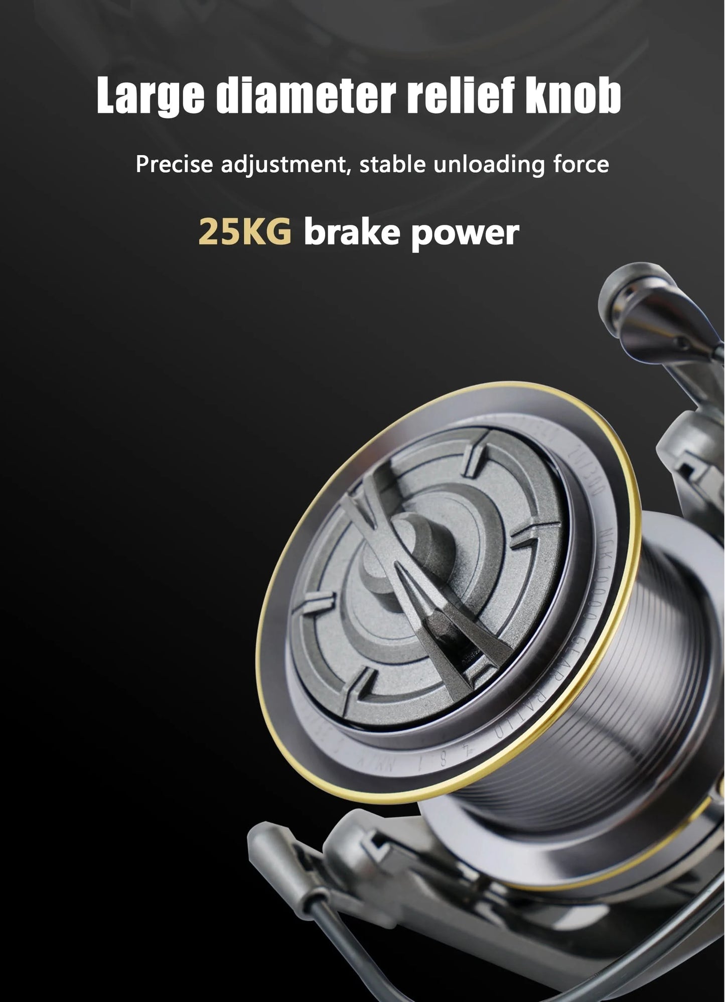 HUIDIAO NGK Spinning Fishing Reel (8000-14000 Series)