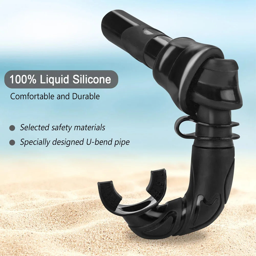 Foldable Soft Silicone Diving Snorkel