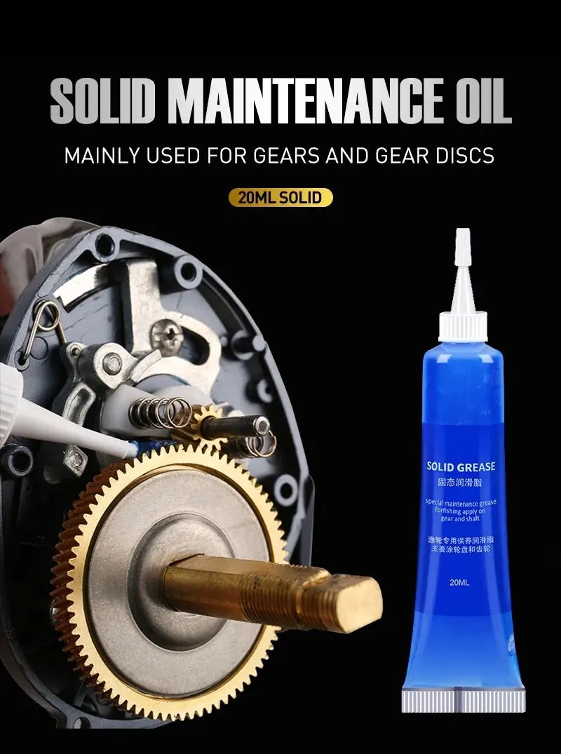 SeaSir Protective Grease &amp; Lubricant Oil – Ultimate Fishing Reel Maintenance Set 🎣🔧