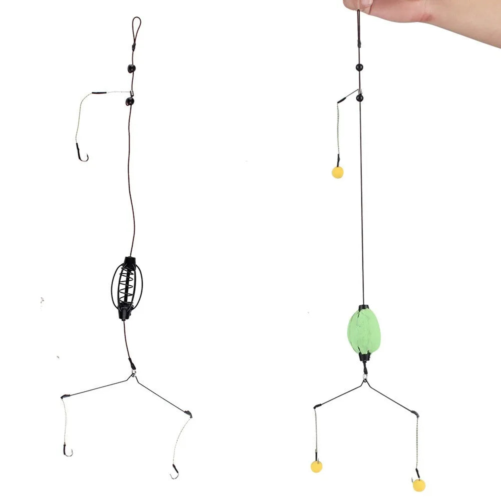 Fishing Baits Cages Hook Rig Set