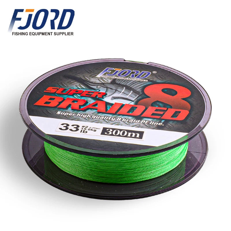 FJORD 8-strand Braided Fishing Line Multifilament Carp Line 300m 150m