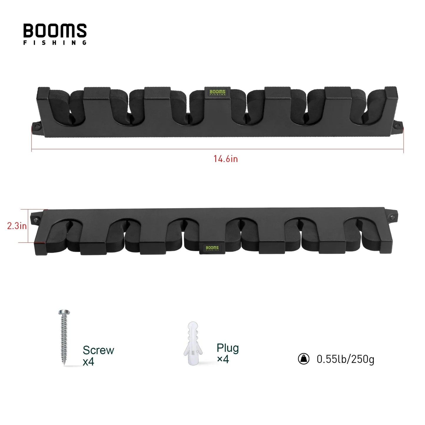 🎣 Booms Fishing WV5 Fishing Rod Holder – Store & Protect Up to 6 Rods! 🏆