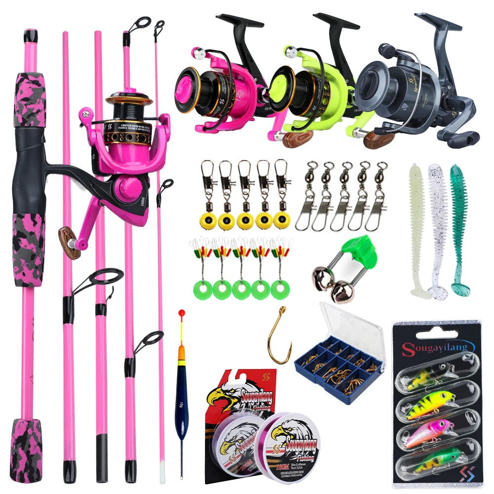 Fishing Rod and Reel Full Kit 1000-3000