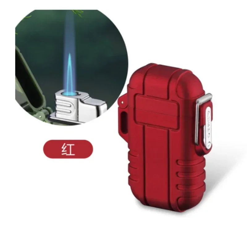 Outdoor Waterproof Lighter with Lanyard