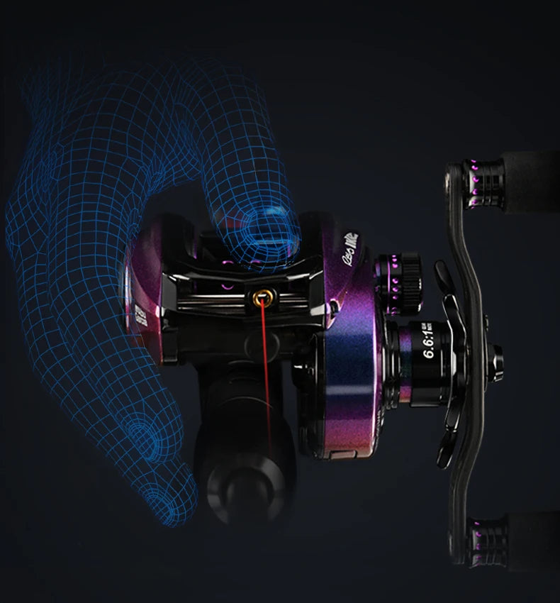 ORIGINIAL ABU Garcia REVO4 IKE Low Profile Long Casting Reel 11KG Max Drag