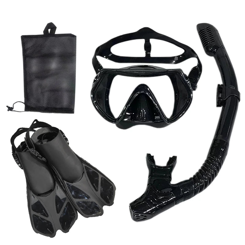 Scuba Diving Set with Mesh Gear Bag