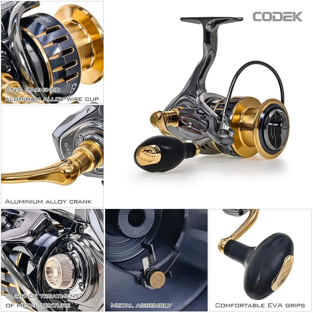 DAIWA GX Fishing Sunglasses & High-Speed Reel Combo – Premium Outdoor Gear