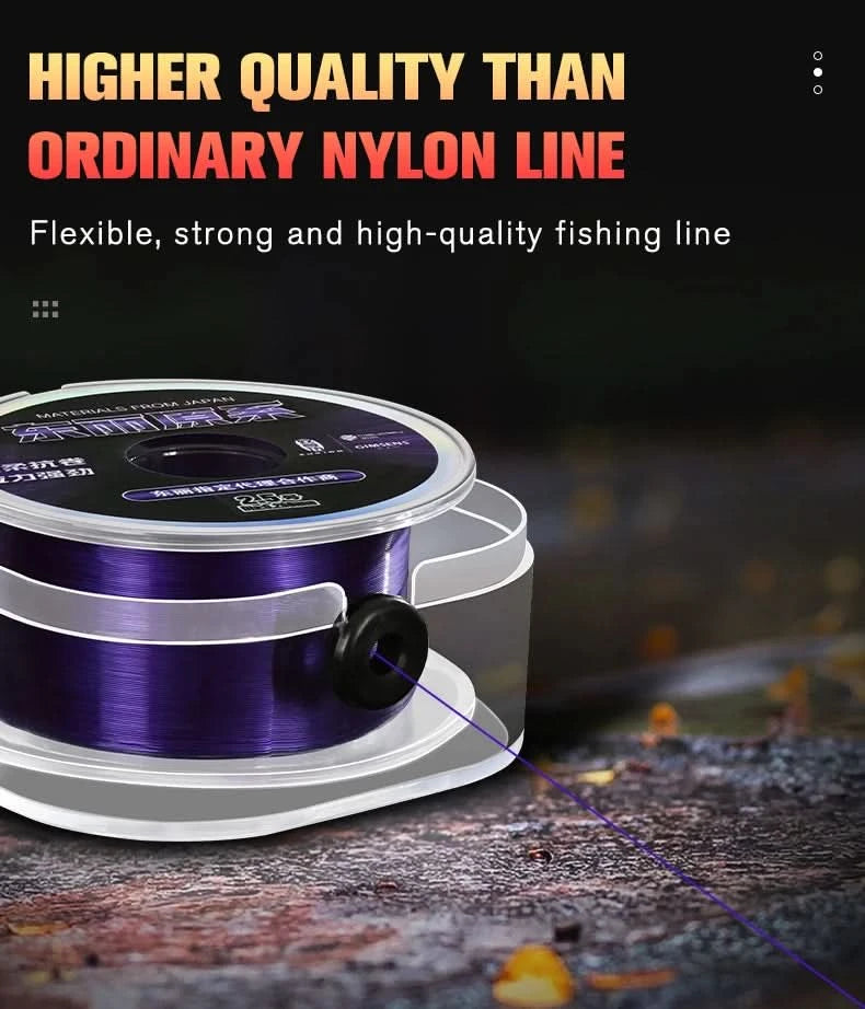 🎣 ZUKIBO Toray 200M Japan Super Strong Fishing Line 🚀