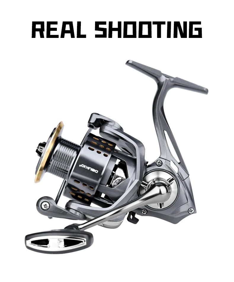 Spinning Fishing Reel 2000-7000 Series Ultralight Max Drag 15kg