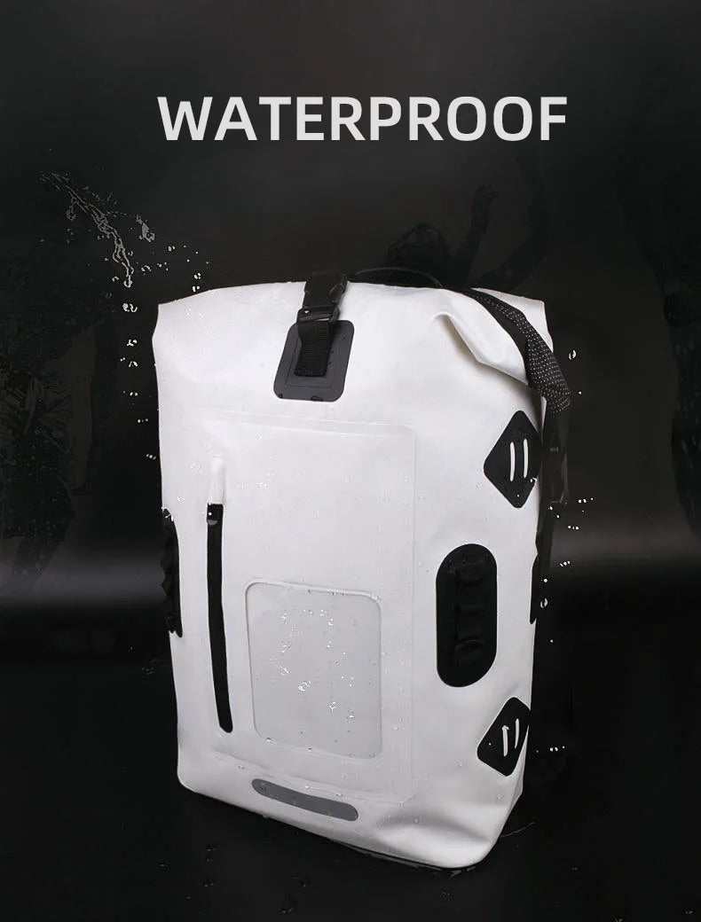 30L PVC Waterproof Bag Diving Backpack Large Capacity