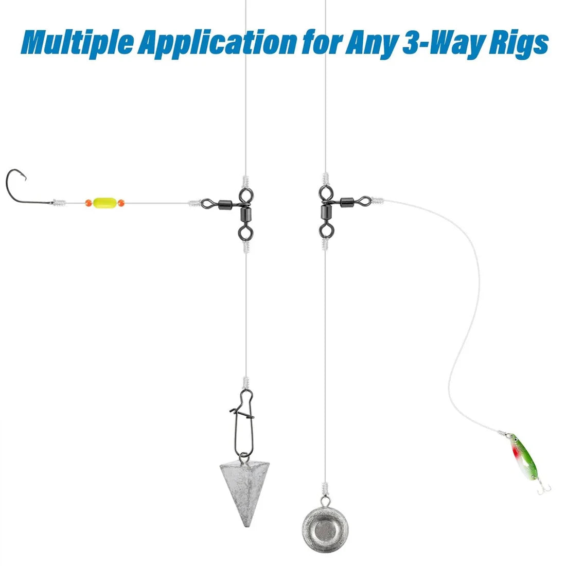 Triangle Joint 3 Way Swivels Connector