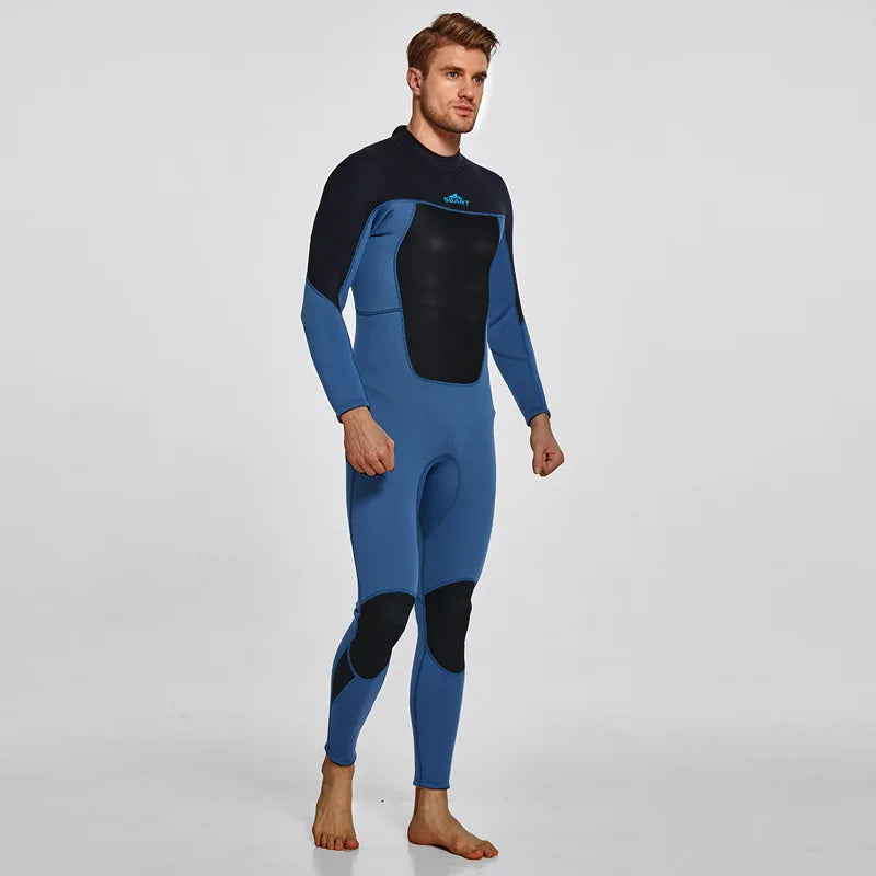 Mens Wetsuit 3MM Neoprene for Spearfishing, Snorkeling, Surfing, Canoeing, Scuba Diving