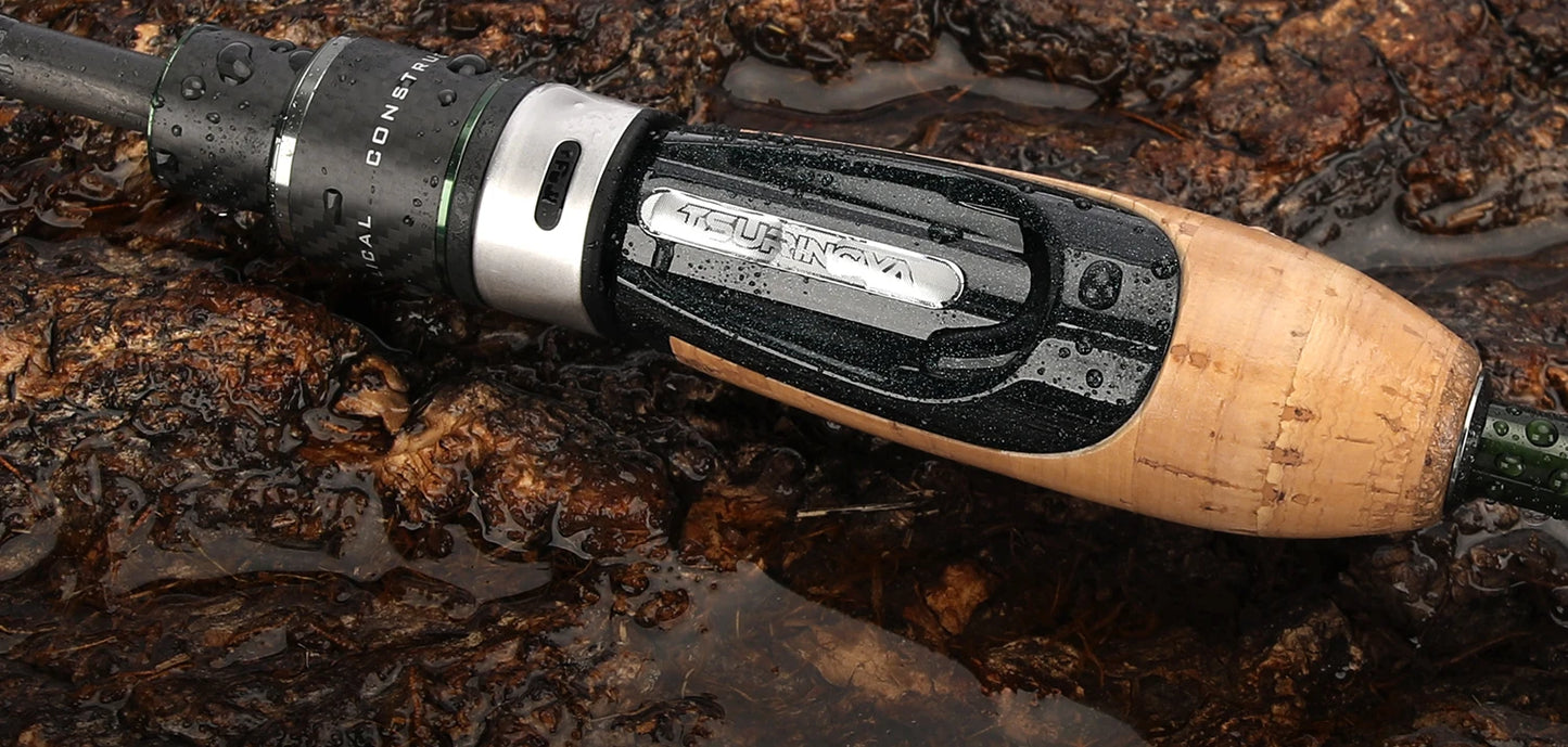 🎣 TSURINOYA INTRUDER 1.6m/1.68m Portable 4-Section Trout Fishing Rod – Precision & Performance for Every Cast!