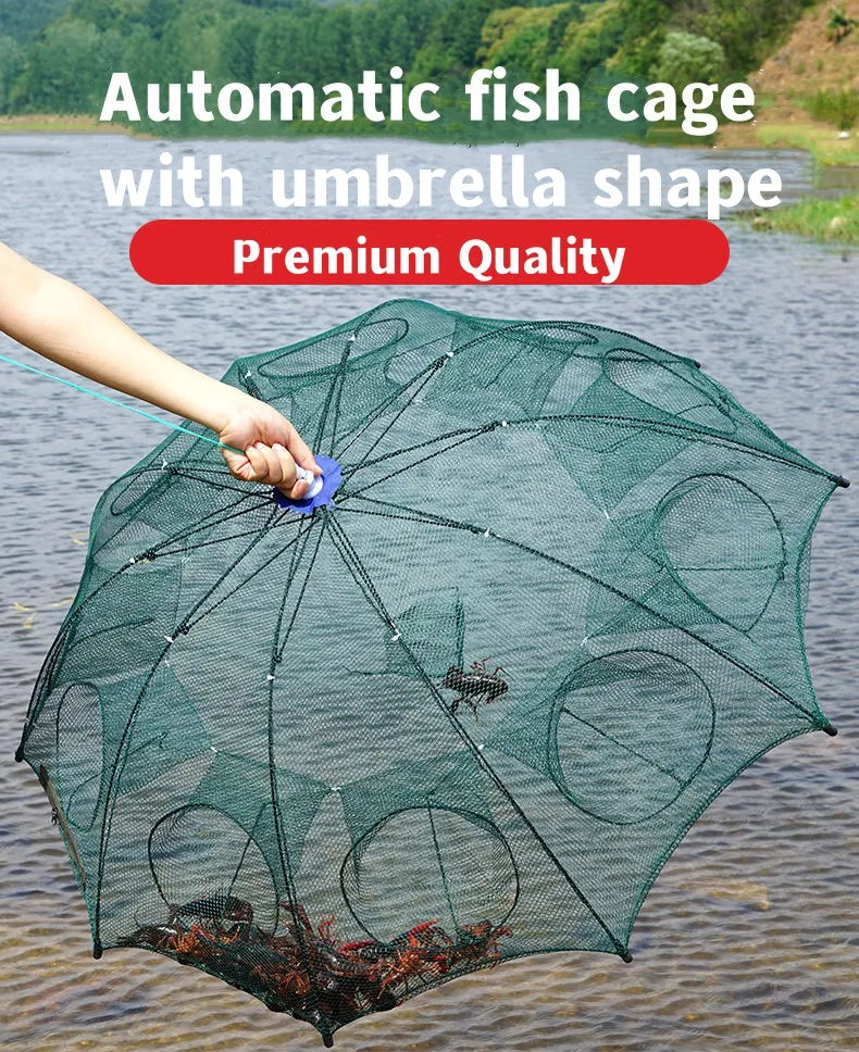 Fish Cage Umbrella Net